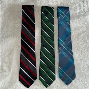 Men's Ties - Red, Green, Blue